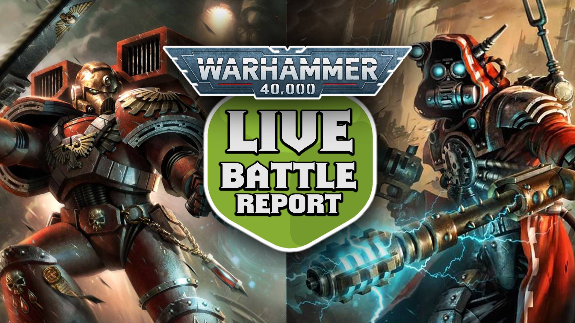 Lists for Blood Angels vs Ad Mech Warhammer 40k Live Battle Report