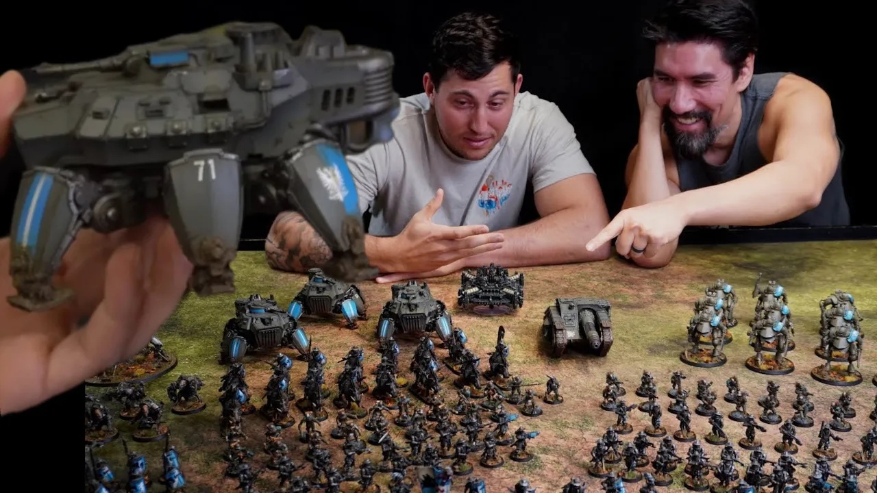 Dave Showcases 10,000 Pt Converted Imperial Guard Army | Bogmort Militia!